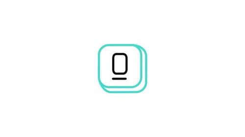 Letter O Line Animated Icon