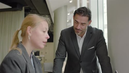 A Collaborative Business Meeting Held in a Modern Office Environment for Success and Growth