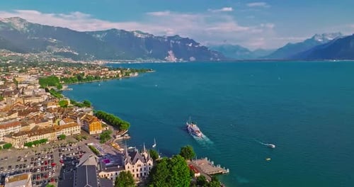 Vevey is a City in Western Switzerland in the Frenchspeaking Canton of Vaud One of the Main Centers