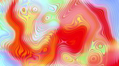 Bunter sauberer, glänzender, wellenförmiger, abstrakter Hintergrund