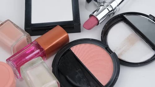 makeup cosmetic close up