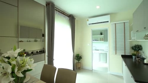 Stylish and Simple Home Dining Area Interior Design, Nobody