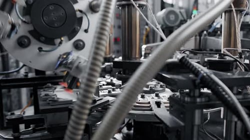 Manufacturing Machine Automation Production Line in Factory