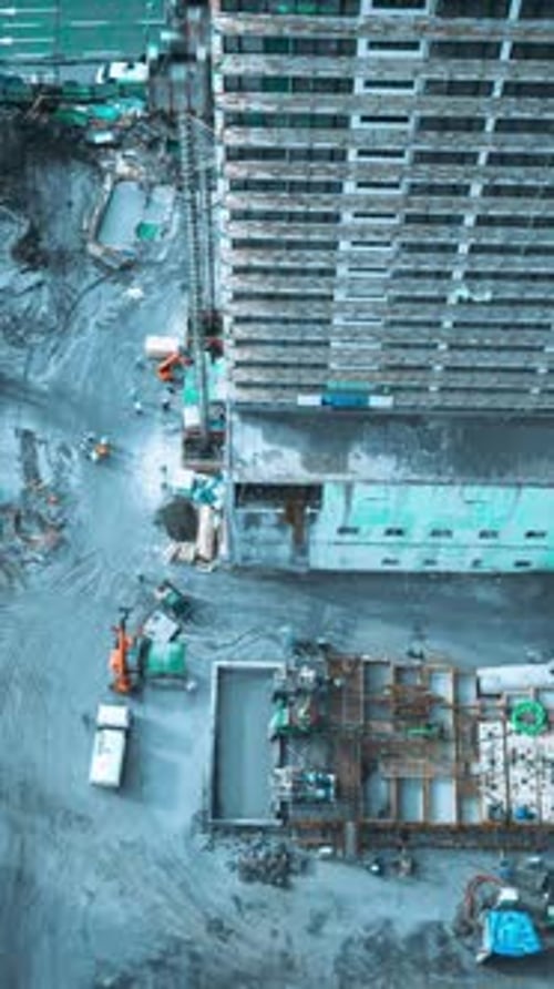 Excavator and Other Machinery with