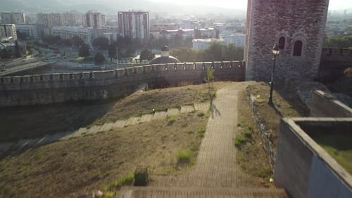 Macedonia, Skopje Fortress, city view