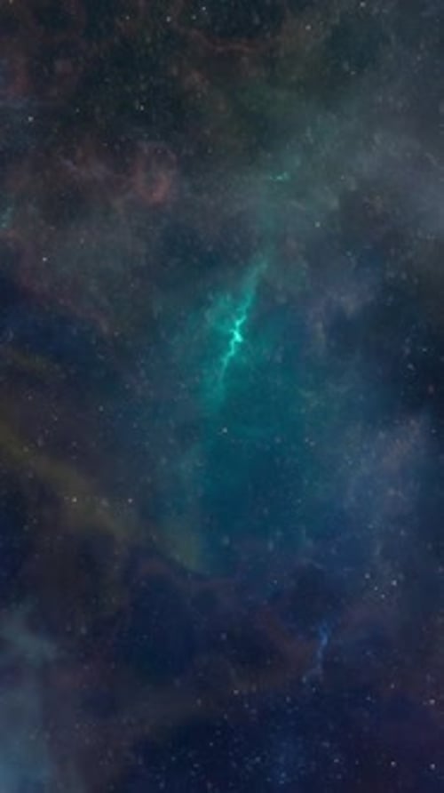 Vertical Space Nebula Travel Background