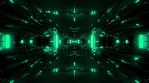 Speed Tunnel Light Streaks