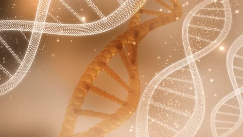 Dna And Science Medical Healty Background Loop 4k