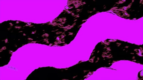 Las líneas negras líquidas se mueven sobre un fondo coloreado