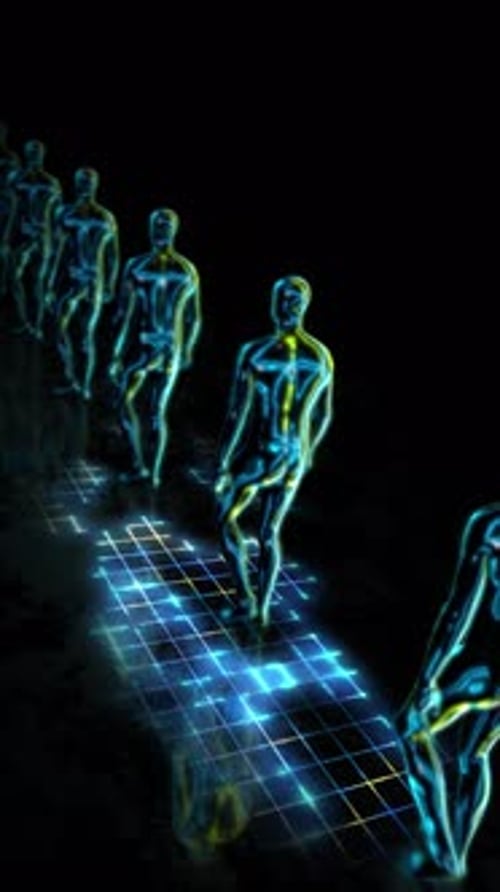 Porträt von Light Grid Walkers