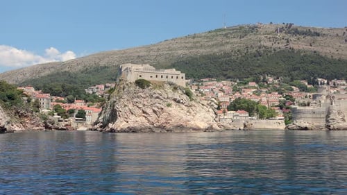 Fort Lovrijenac in the city of Dubrovnik, Croatia