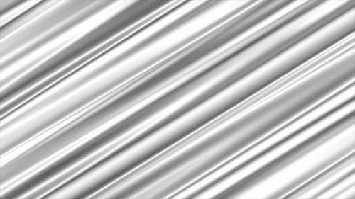 White Luxurious Fabric Wave Background Loop