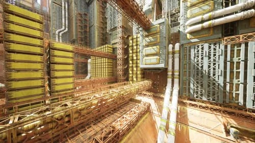 Sunlit Complex Network of Supports Inviting Detailed Discovery