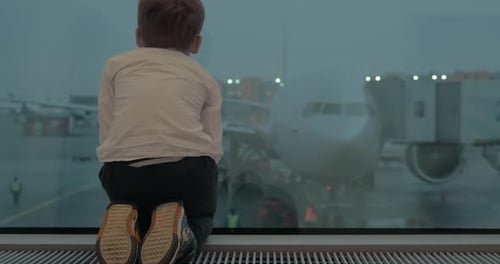 Planes Always Attract His Attention