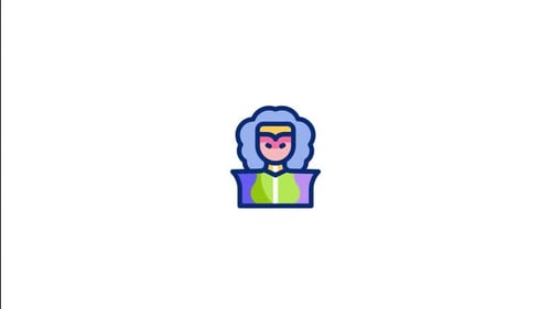 Supervillian Animated Icon