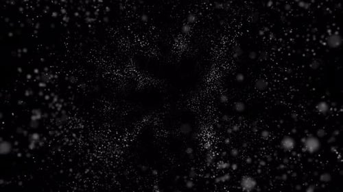 Particles Burst. Particles Explosion. Flowing Particles. Dust Particles. with Alpha Channel