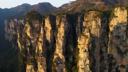 Rock Formations - Hallelujah Mountains - Avatar Film In Zhangjiajie National Forest Park, China.