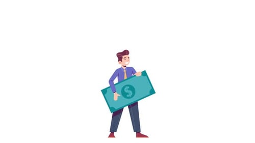 Businessman with Money