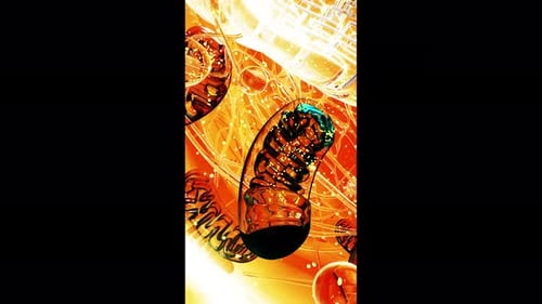 Conceptual animation of the biological cell and the mitochondria