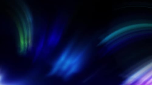 Abstract Neon multicolor slow-motion animation