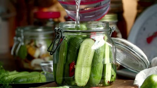Vegetables in Jars