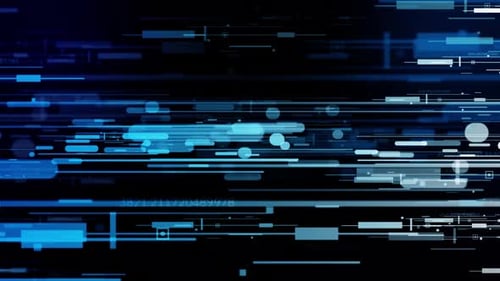 Technology Background Loop, Business Corporate Abstract 138