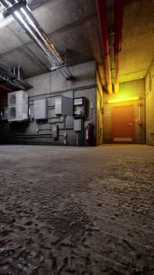 Abandoned Underground Parking Lot