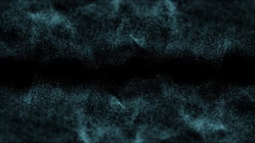 Abstract Flowing Digital Particles Background Animation