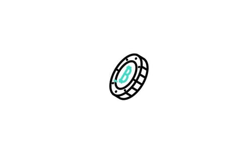 Bitcoin Animated Icon