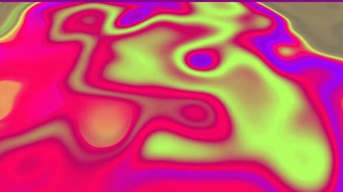 gradient color wavy liquid. abstract digital pattern glitter shiny liquid motion smoke background