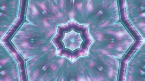 Vibrant VJ Loop Neon Abstract Background