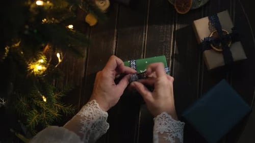 Wrapping Presents for Christmas