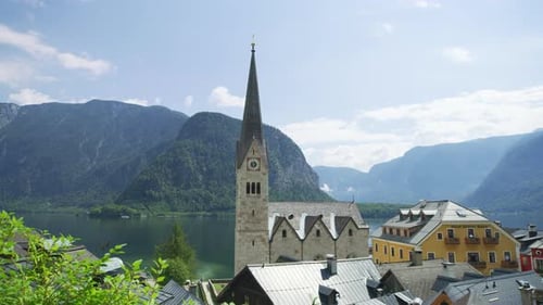 Church in Hallstatt, Austria