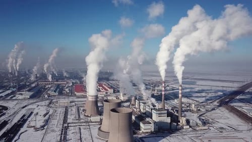 Aerial View Of 4K Video Footage