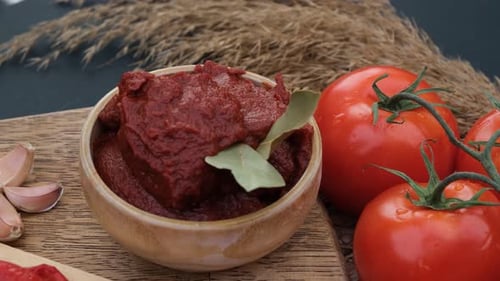 Tomato Paste Close Up