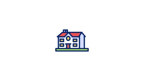Mansion Animated Icon