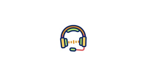 Headphones Animated Icon
