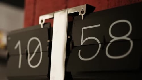 Automatical Black Clock