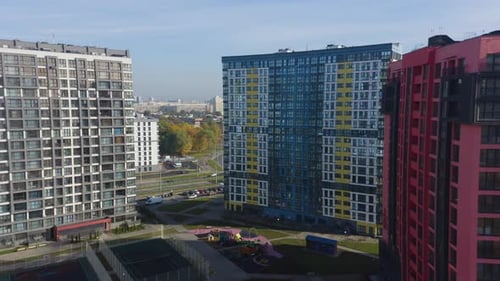 Construction of the New Residential Macro District Minsk MIR