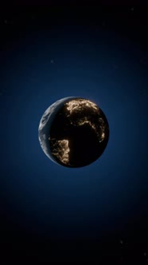 Earth View From Space 3D