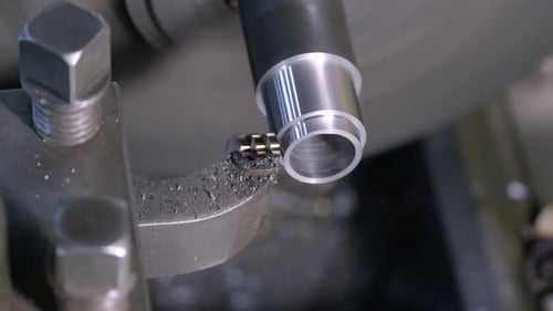 Lathe Milling Plant Metal Billet Cutting Machine with Shavings