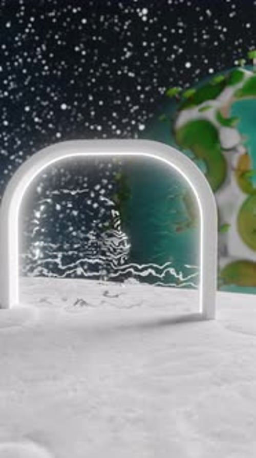 Cartoon Astronaut Loop Animation Satisfying Video