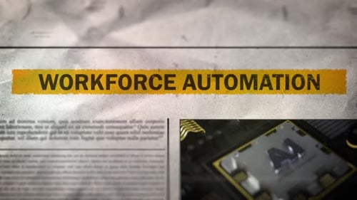 Workforce Automation Newspaper Headline Titles