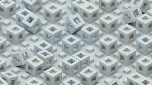 Cubes Isometric Motion 94
