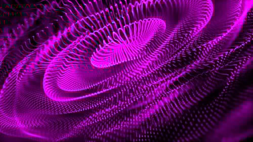 Abstract Beautiful Animated Particles Background