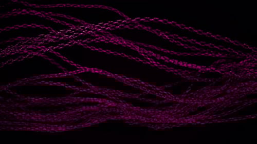 Abstract Pink Waving Lines Background Animation