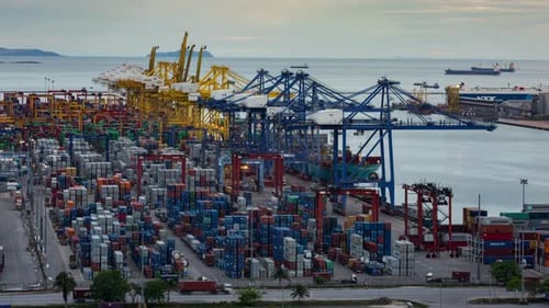 Import And Export Business, Logistics Stock