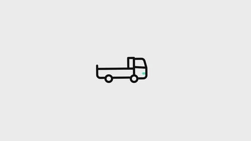 Mini Truck Animated Icon