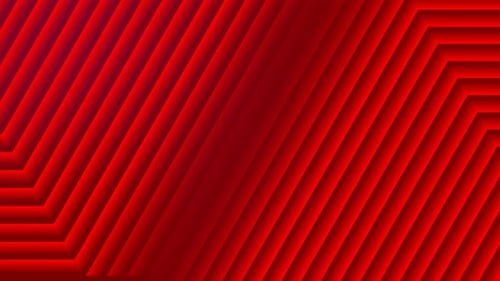 Dynamic Red Geometric Lines Abstract Background Loop