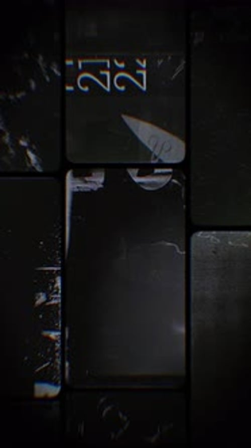 Old Dirt & Scratches Portrait Film Strips Effect